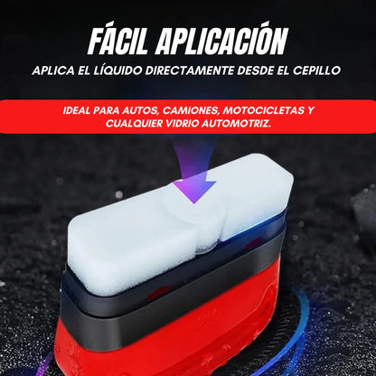 Windry® Cepillo para Parabrisas + Shampoo quita grasa GRATIS