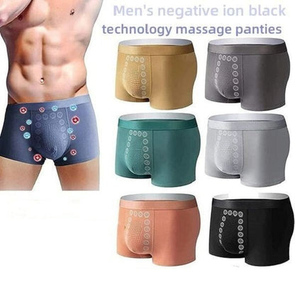 🔥Compre 1 Obtenga 3 PCS🔥Ropa interior de terapia magnética de masaje para hombres