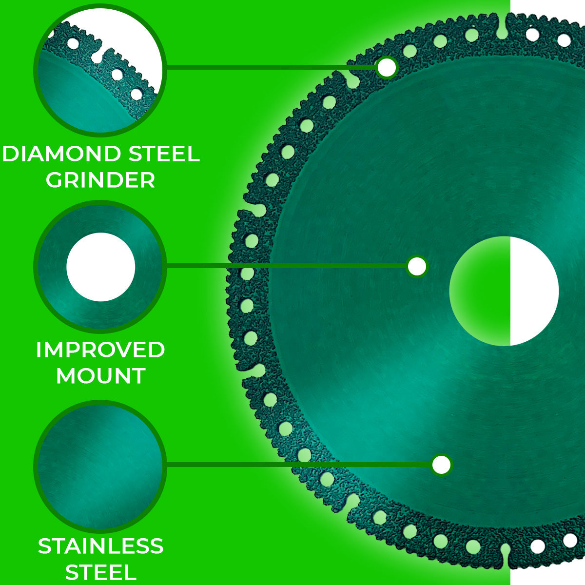 INDESTRUCTIBLE DISC™ 2.0 - Corta todo en segundos