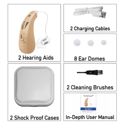 Audífonos BTE recargables 1 Auricular